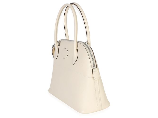 Hermès Nata Epsom 1923 Bolide 27 PHW Beige - vista 3