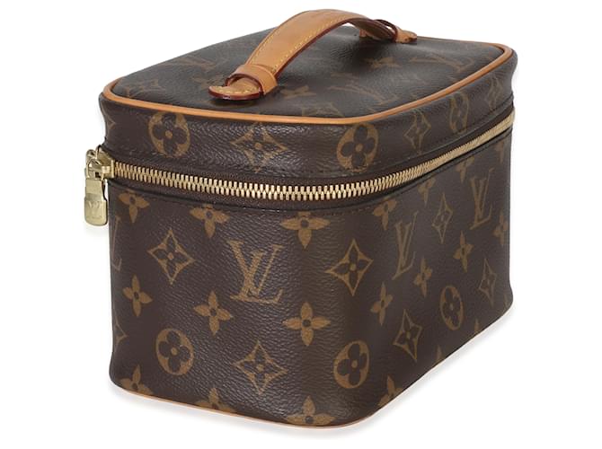 Louis Vuitton Monogram Canvas Nice Mini Vanity Marrone - vista 4