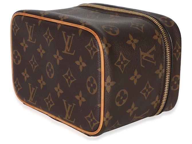 Louis Vuitton Monogram Canvas Nice Mini Vanity Marrone - vista 6