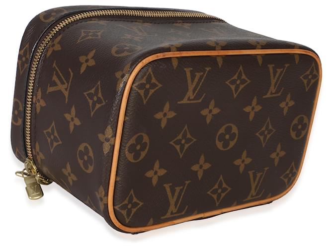 Louis Vuitton Monogram Canvas Nice Mini Vanity Marrone - vista 7