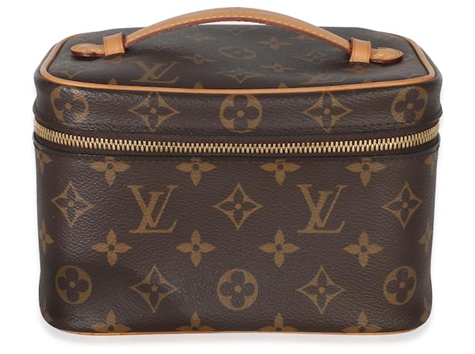 Louis Vuitton Monogram Canvas Nice Mini Vanity Marrone - vista 8
