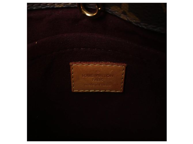 Borsa a mano 2Way Louis Vuitton Montaigne BB Monogram Canvas Marrone M41055 Bordò - vista 14
