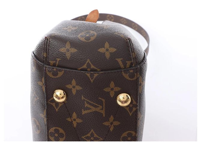 Borsa a mano 2Way Louis Vuitton Montaigne BB Monogram Canvas Marrone M41055 Bordò - vista 7