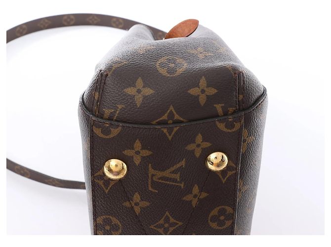 Borsa a mano 2Way Louis Vuitton Montaigne BB Monogram Canvas Marrone M41055 Bordò - vista 8