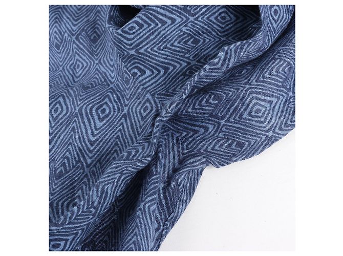 Autre Marque CC Collection Corneliani Dark Blue Patterned Shirt, Size 40 IT - view 12