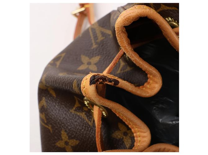 Louis Vuitton Monogram Canvas Montsouris Vintage Mini Rucksack M51137 Braun - Ansicht 18