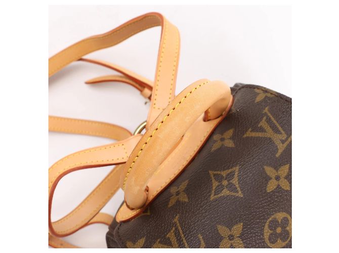 Louis Vuitton Monogram Canvas Montsouris Vintage Mini Rucksack M51137 Braun - Ansicht 7