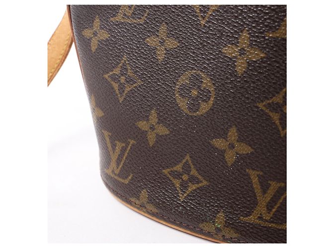 Borsa a tracolla Louis Vuitton Drouot in tela Monogram marrone M51290 - vista 12