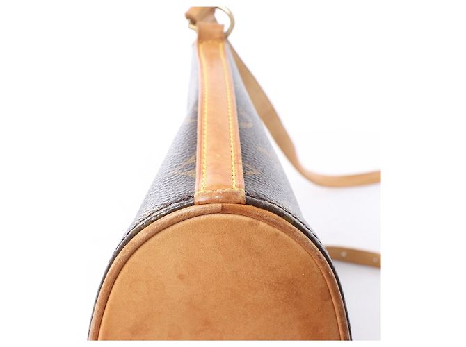 Borsa a tracolla Louis Vuitton Drouot in tela Monogram marrone M51290 - vista 8