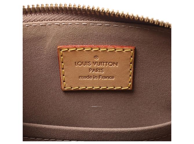 Borsa a mano 2Way Louis Vuitton Alma BB Monogram Vernis in Gold M91677 Marrone - vista 9