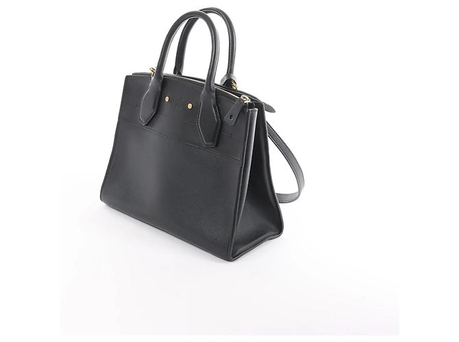Borsa 2Way Louis Vuitton City Steamer PM Taurillon Nero M53028 - vista 6