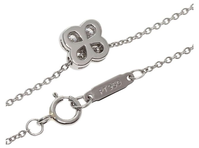 Collana in platino e diamanti Tiffany & Co. - vista 2