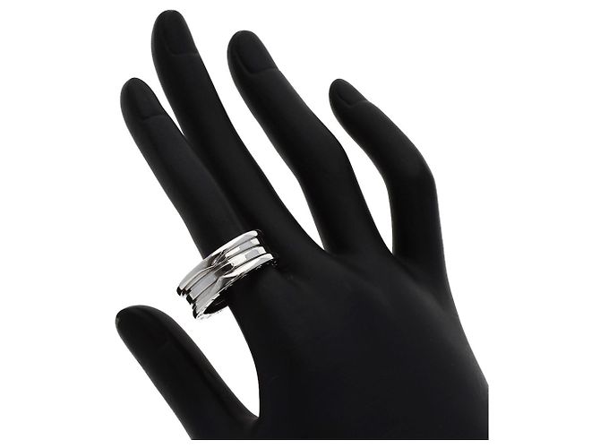 Bulgari Bvlgari B-zero1 3-Band Ring aus 18K Weißgold - Ansicht 5