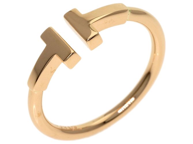 Anello T Wire di Tiffany & Co. in oro rosa 18K - vista 2