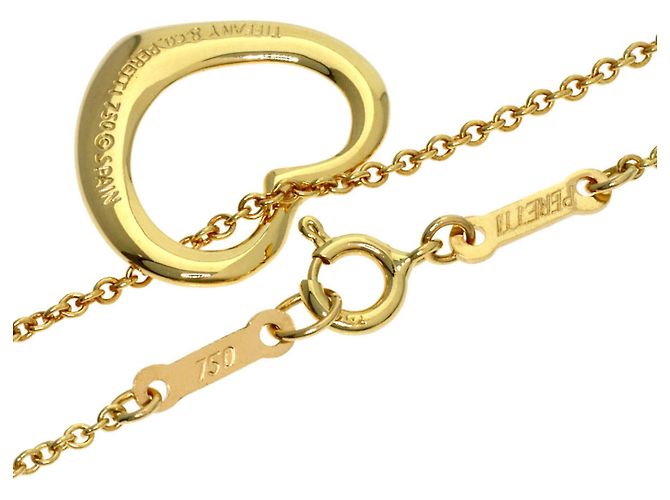 Collana Open Heart di Tiffany & Co. in oro giallo 18K - vista 2