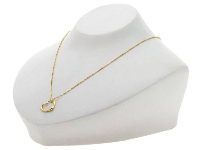 Collana Open Heart di Tiffany & Co. in oro giallo 18K - vista 4