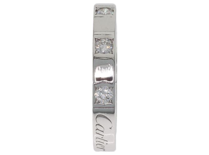 Cartier Lanieres Halb Diamant Ring in 18K Weißgold - Ansicht 3