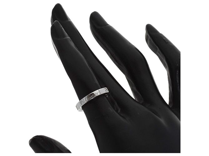 Cartier Lanieres Halb Diamant Ring in 18K Weißgold - Ansicht 6