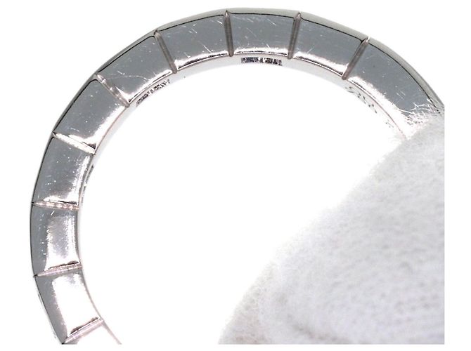 Cartier Lanieres Halb Diamant Ring in 18K Weißgold - Ansicht 8
