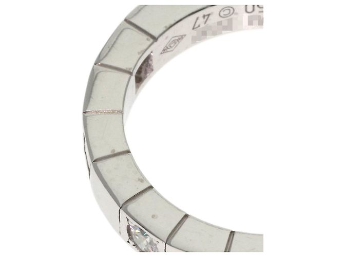 Cartier Lanieres Halb Diamant Ring in 18K Weißgold - Ansicht 9