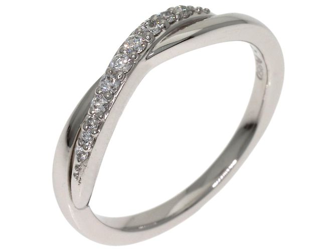 Autre Marque 4°C Diamantring aus Platin - Ansicht 2
