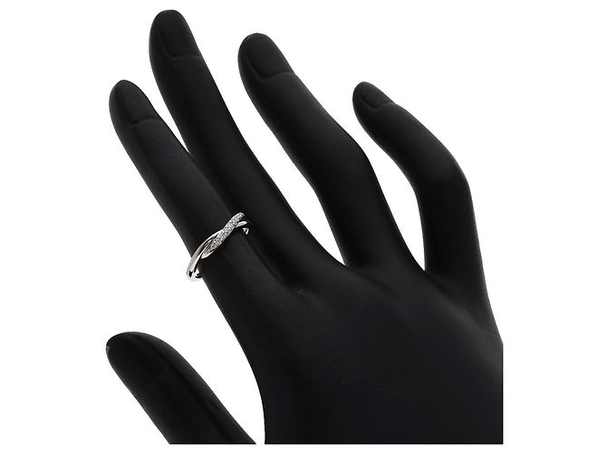 Autre Marque 4°C Diamantring aus Platin - Ansicht 6