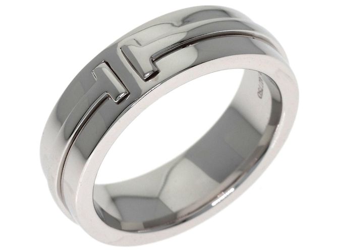Tiffany & Co. T Narrow Ring aus 18K Weißgold - Ansicht 2