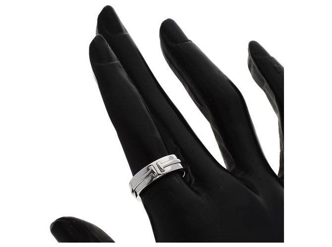 Tiffany & Co. T Narrow Ring aus 18K Weißgold - Ansicht 6