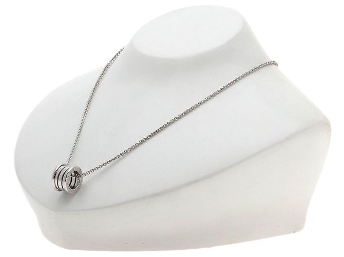 Bulgari Collana Bvlgari B-zero1 in oro bianco 18K - vista 5