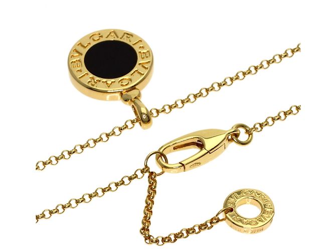 Bulgari Collana Bvlgari in onice e oro giallo 18K - vista 2
