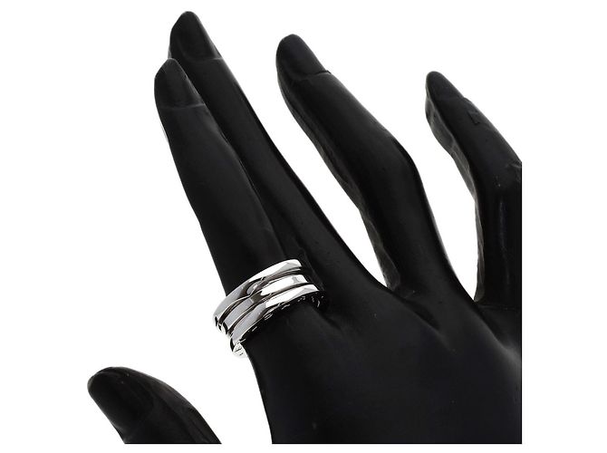 Bulgari Bvlgari B-zero1 2-Band Ring aus 18K Weißgold - Ansicht 5