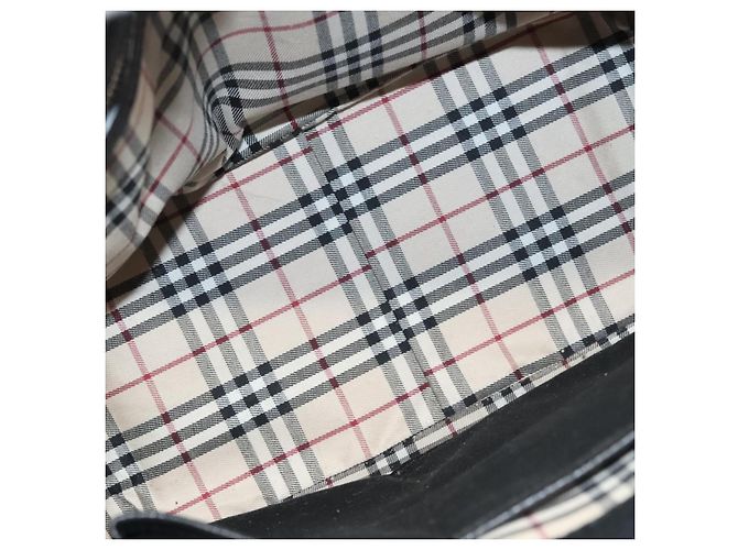 Burberry Pelle Vintage Nero - vista 5