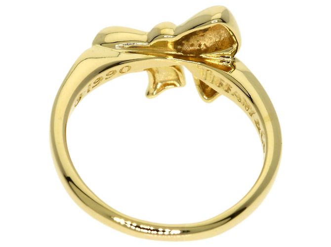 Anello Ribbon di Tiffany & Co. in oro giallo 18K - vista 4