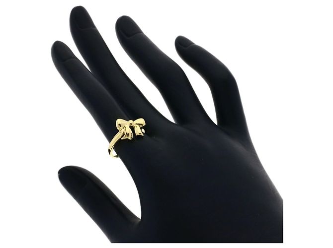 Anello Ribbon di Tiffany & Co. in oro giallo 18K - vista 6