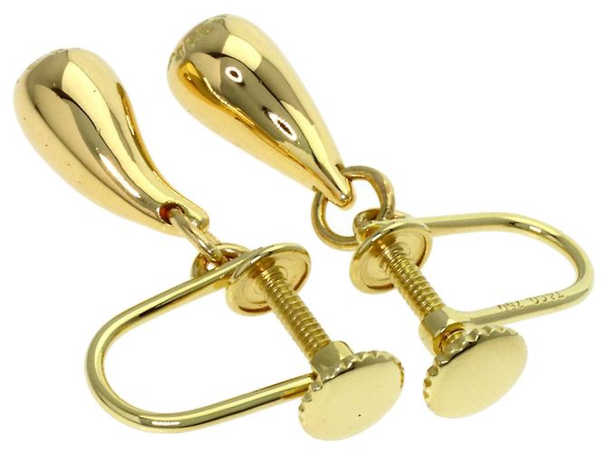 Orecchini a clip in oro giallo 18K a forma di goccia Tiffany & Co. - vista 2