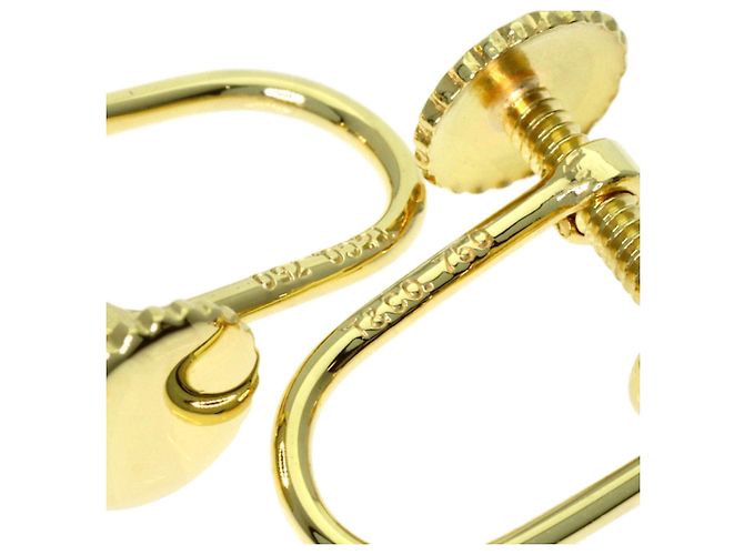 Orecchini a clip in oro giallo 18K a forma di goccia Tiffany & Co. - vista 4