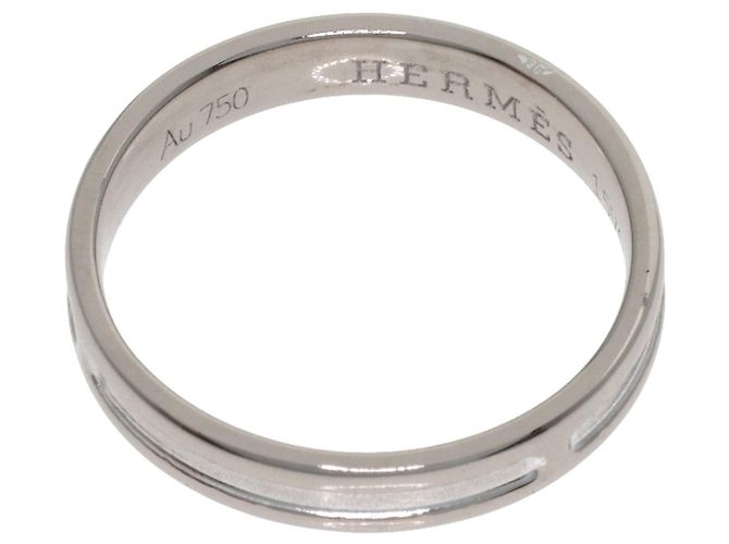 Ring Hermès Anel Ariane Hermes em ouro branco 18K - vista 4