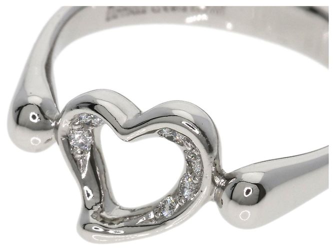 Tiffany & Co. Open Heart Diamantring in Platin - Ansicht 8