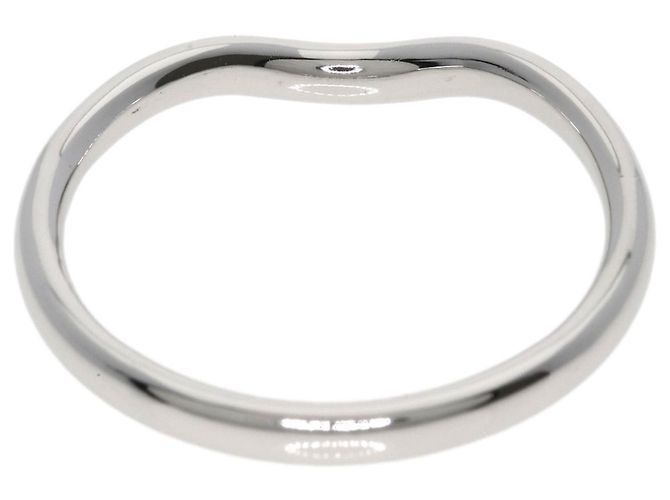 Tiffany & Co. Geschwungener Ring aus Platin - Ansicht 4