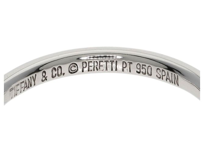 Tiffany & Co. Geschwungener Ring aus Platin - Ansicht 5