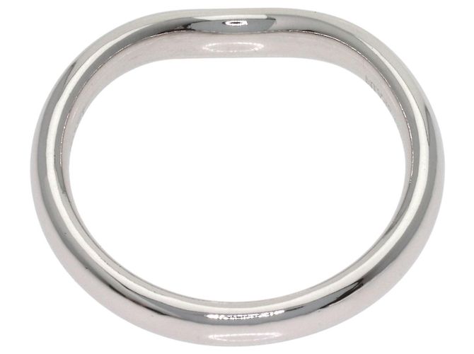 Anillo de banda curva en platino Tiffany & Co. - vista 4