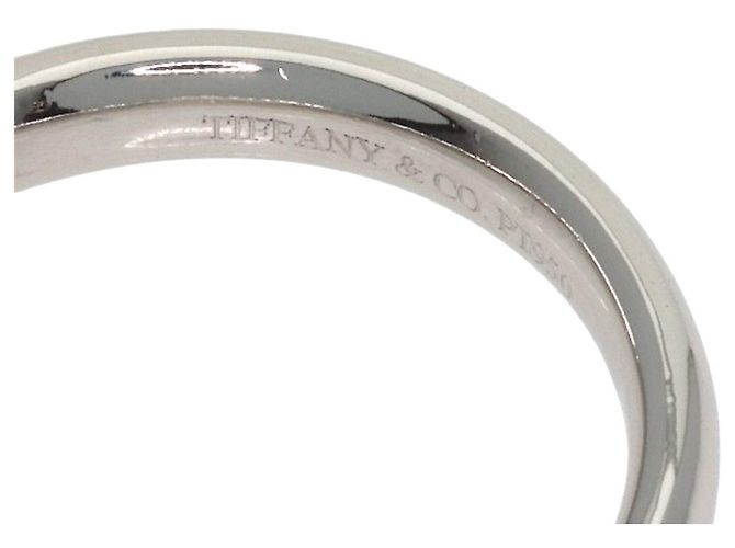 Anillo de banda curva en platino Tiffany & Co. - vista 7