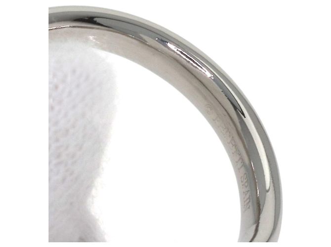 Anillo de banda curva en platino Tiffany & Co. - vista 8