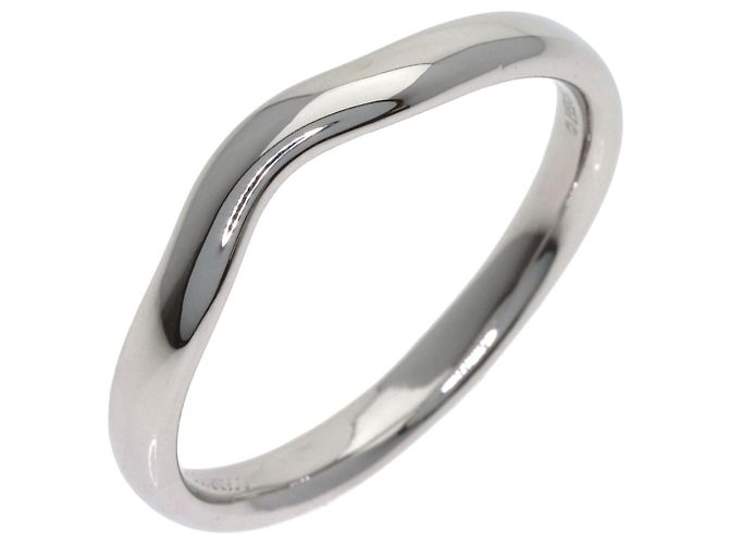 Tiffany & Co. Platin-Ring mit geschwungener Form - Ansicht 2