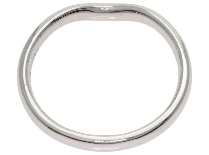 Tiffany & Co. Platin-Ring mit geschwungener Form - Ansicht 4