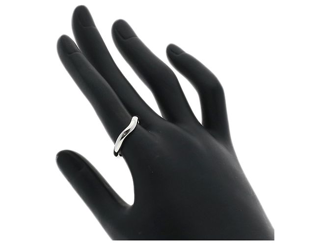 Tiffany & Co. Geschwungener Ring aus Platin 950 - Ansicht 7