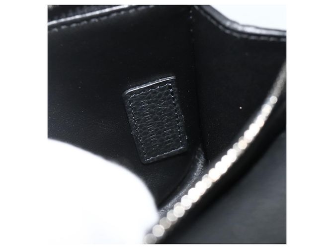 Pochette cinturón de cuero Christian Dior Saddle Negro - vista 6