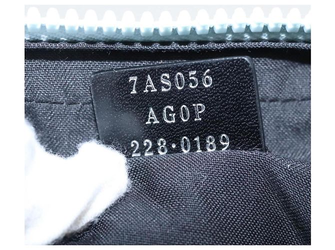 Portafófono bandolera de nylon Fendi Azul - vista 7