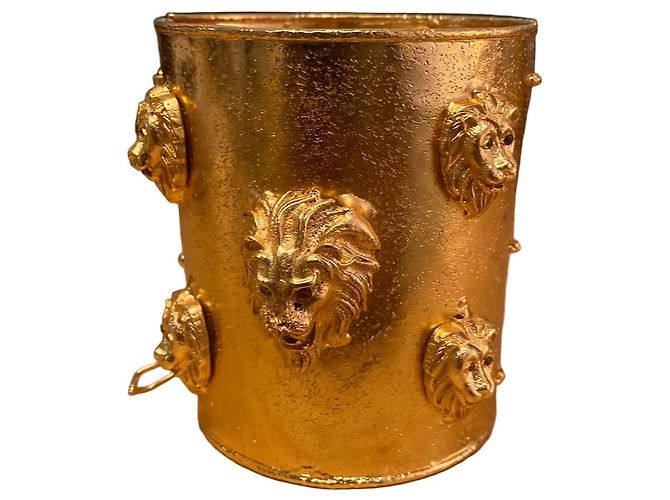 Autre Marque Dilip Jindal - Bijoux Couture - Bracciale Lions - vista 3