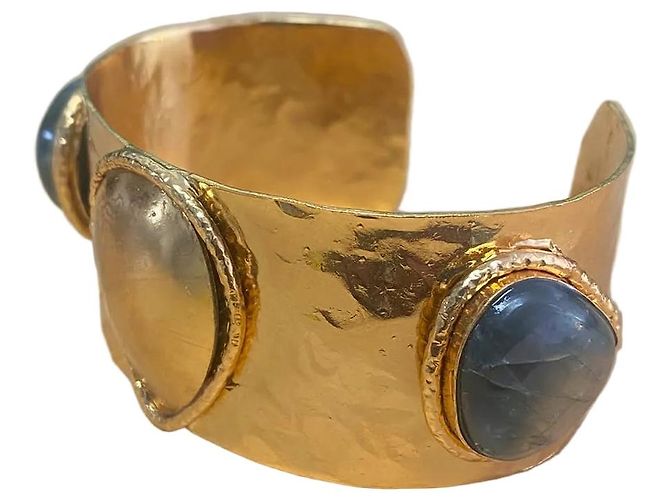Autre Marque Dilip Jindal - Bijoux Couture - Bracciale two stones - vista 2